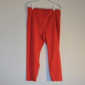 Outdoor Voices Bright Red Leggings Athletic Athleasure XXXL